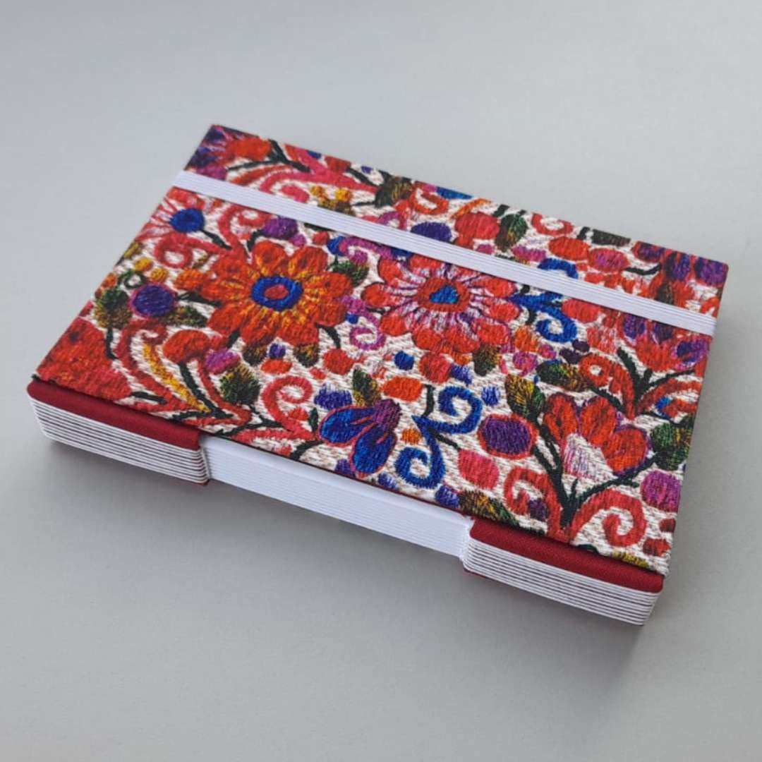 Libreta Floral  | Portada de Tela