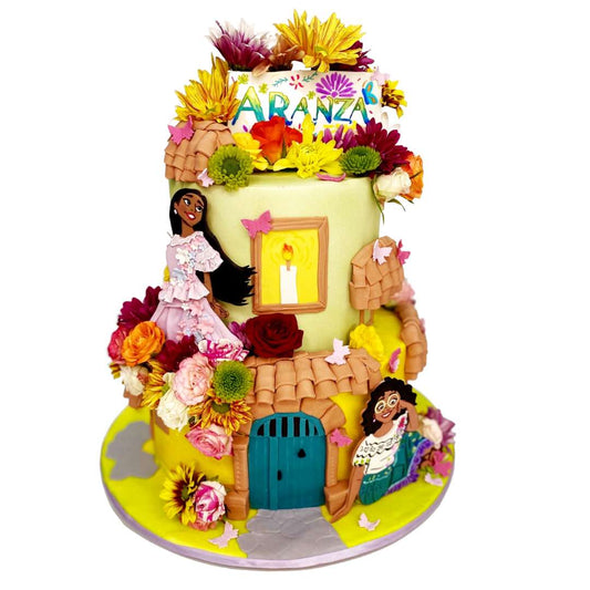 Pasteles Fondant y Flores